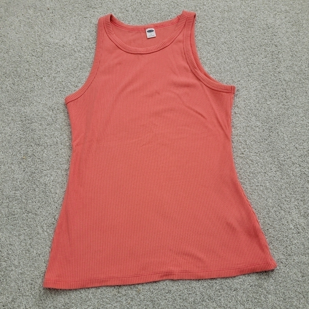 ✨Old Navy Woman's Coral Ribbed Tank Top✨